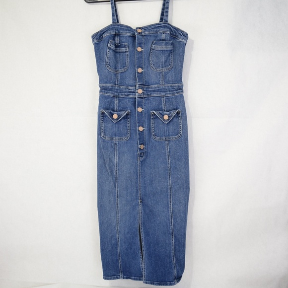 mother denim dress